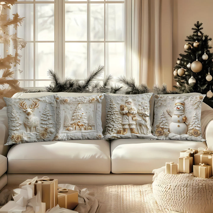 Pillowcase made of short pile, 45×45 cm, Nordic