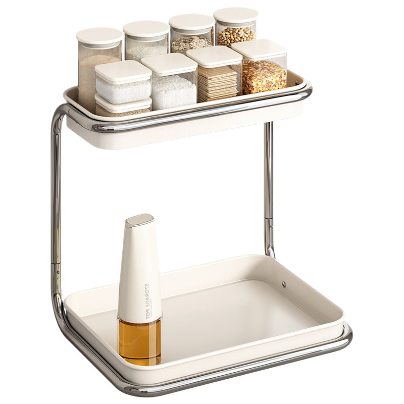 Spice rack, 2-tier, modern