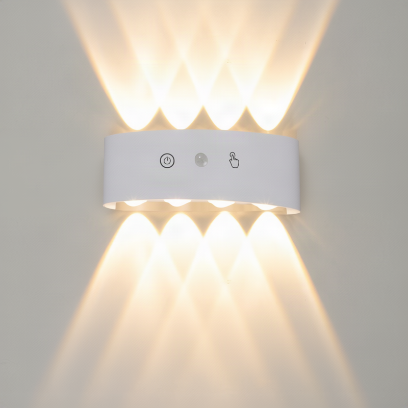LED wall light, aluminum, waterproof