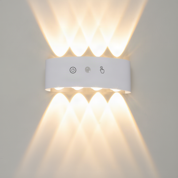 LED wall light, aluminum, waterproof