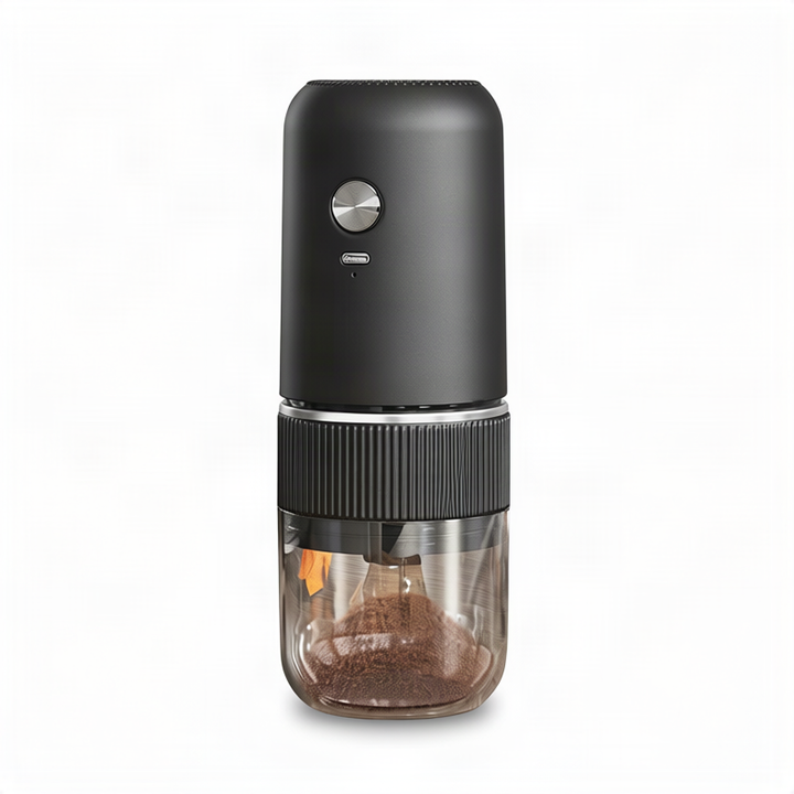 Manual coffee grinder made of stainless steel
