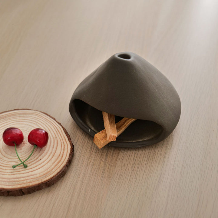 Ceramic incense stick holder for Palo Santo
