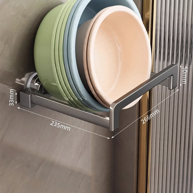 Wall mount for sink and bathing utensils