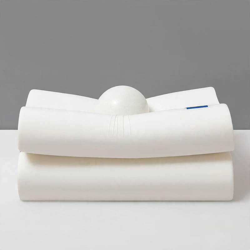 Neck support pillow, memory foam, wave