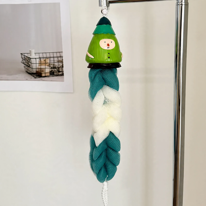 Bath Sponge Set with Hanger, Plastic