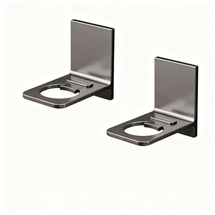 Adjustable bathroom shelf made of aluminum