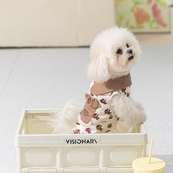 Summer dog vest for small dogs