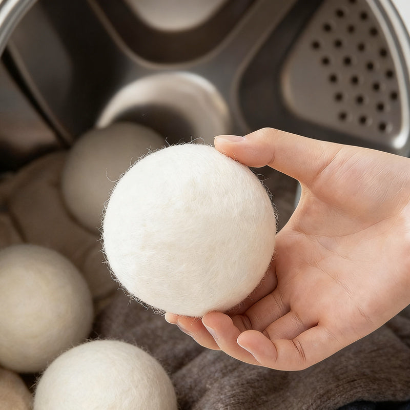 Wool balls for the dryer