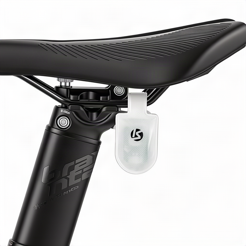 LED bicycle light with USB charging