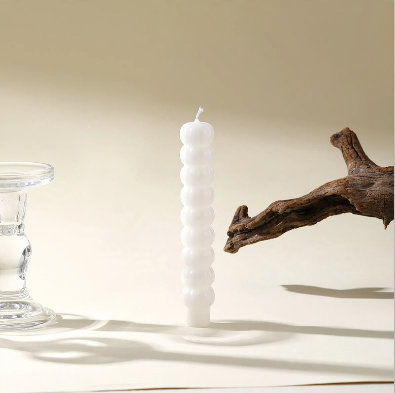 Handcrafted pumpkin scented candle with long stick