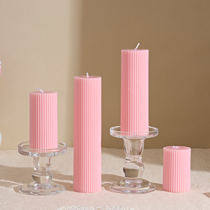 Round Soy Scented Candle, handmade