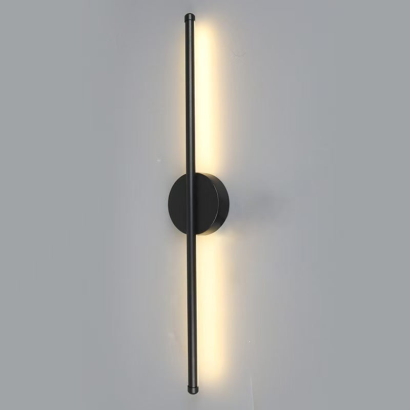 LED wall lamp modern, Aluminum, Silicon