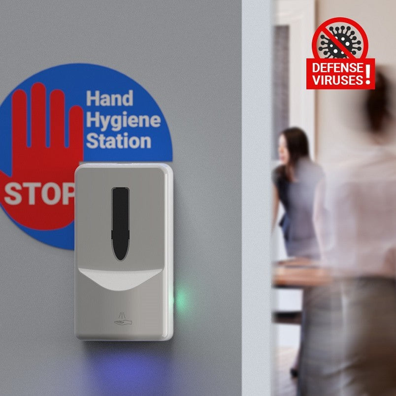 Automatic soap dispenser with sensor