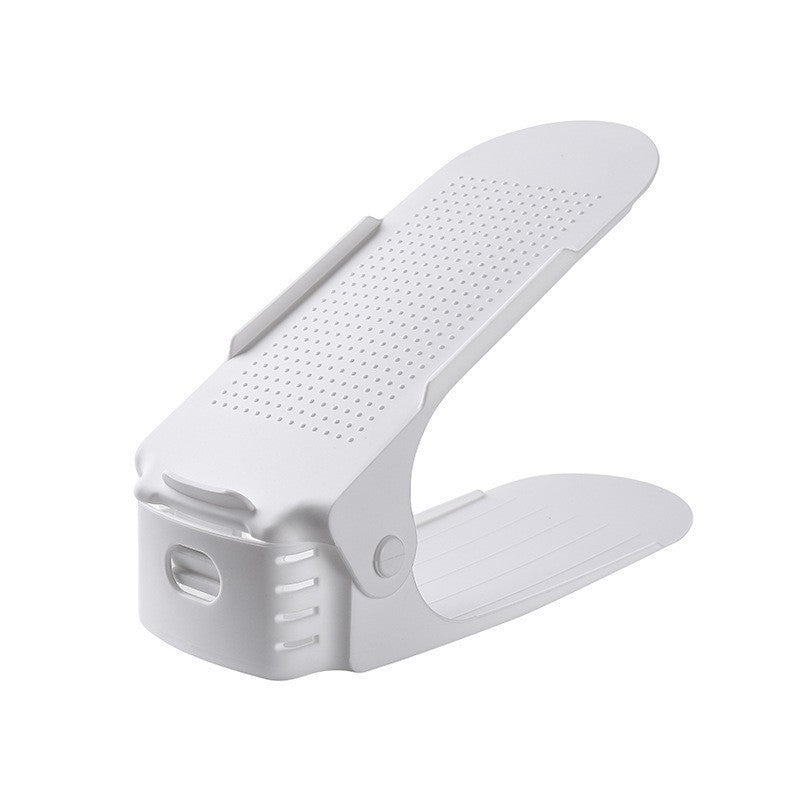 Foldable shoe rack made of plastic