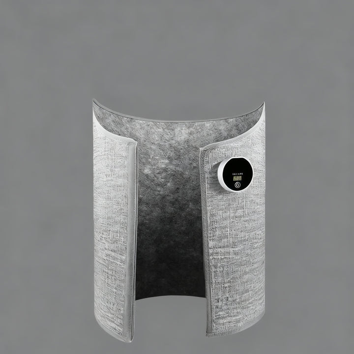 Electric foot warmer with temperature control, model HB-001