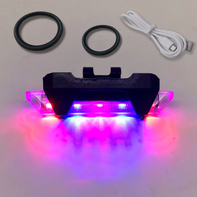 USB bike lighting front
