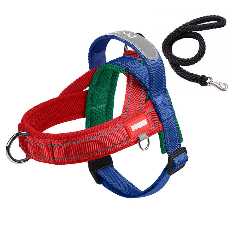 Dog harness for small dogs, mesh fabric