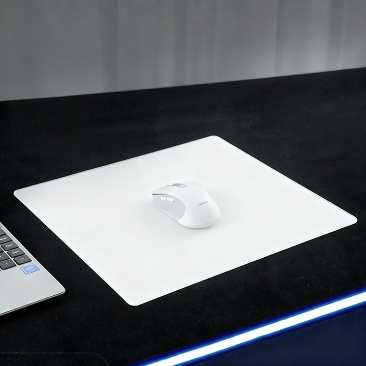 Tempered glass cushion for gaming mouse