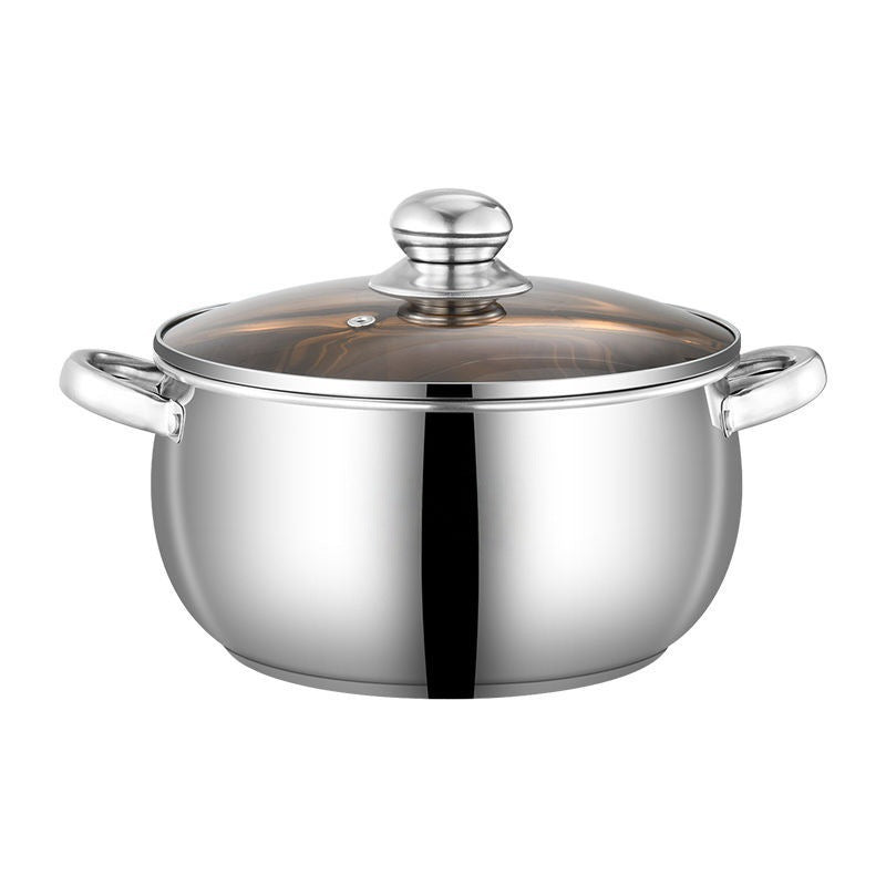 Stainless Steel Cooking Pot 20 cm, 1.1–2 L, Model HD190912