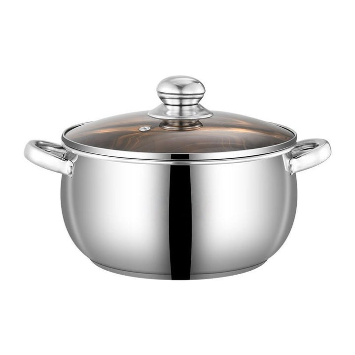 Stainless Steel Cooking Pot 20 cm, 1.1–2 L, Model HD190912