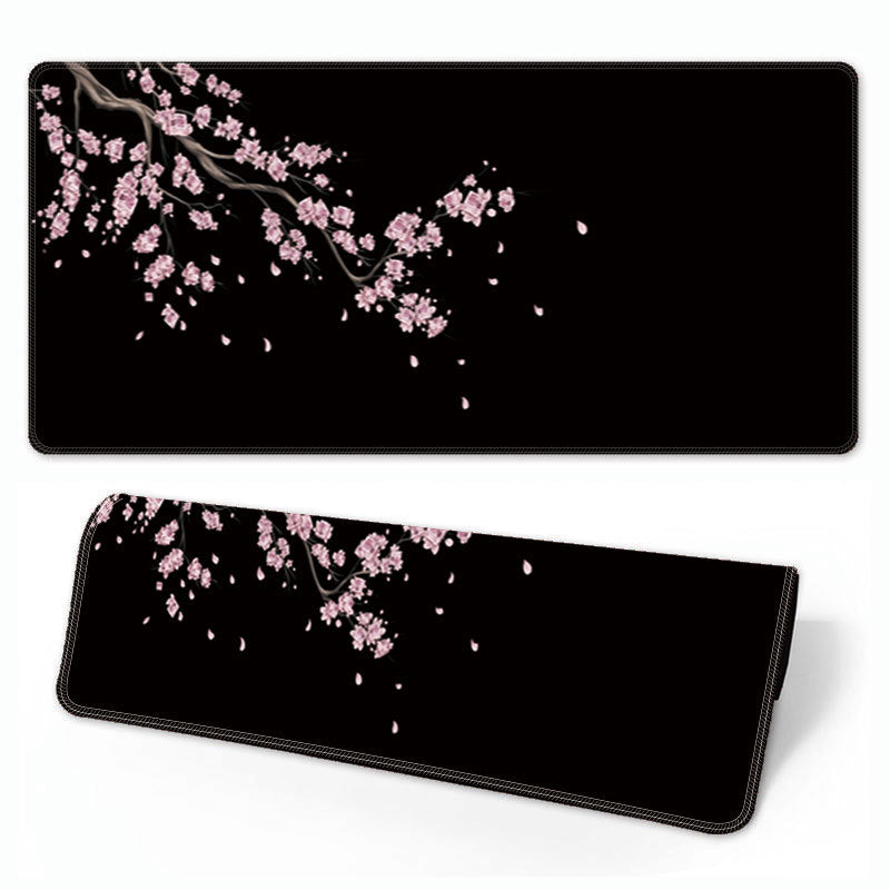 Gaming mouse pad made of natural rubber