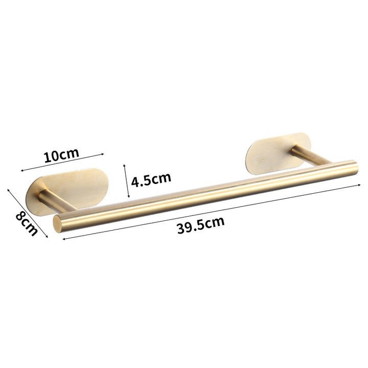 Stainless steel wall hooks, adhesive, bathroom and kitchen