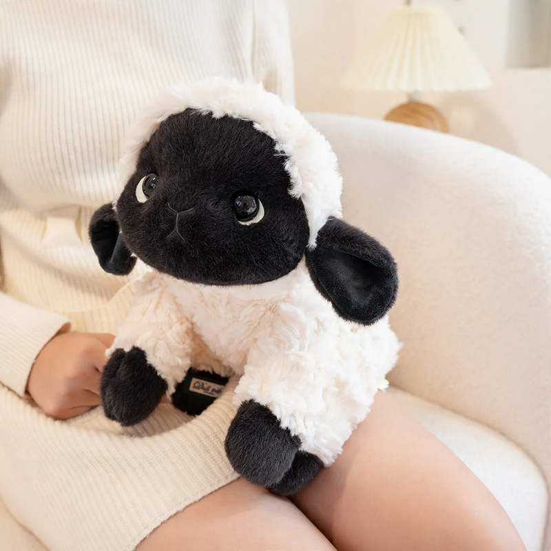 Plush sheep, comfort doll, stuffed animal