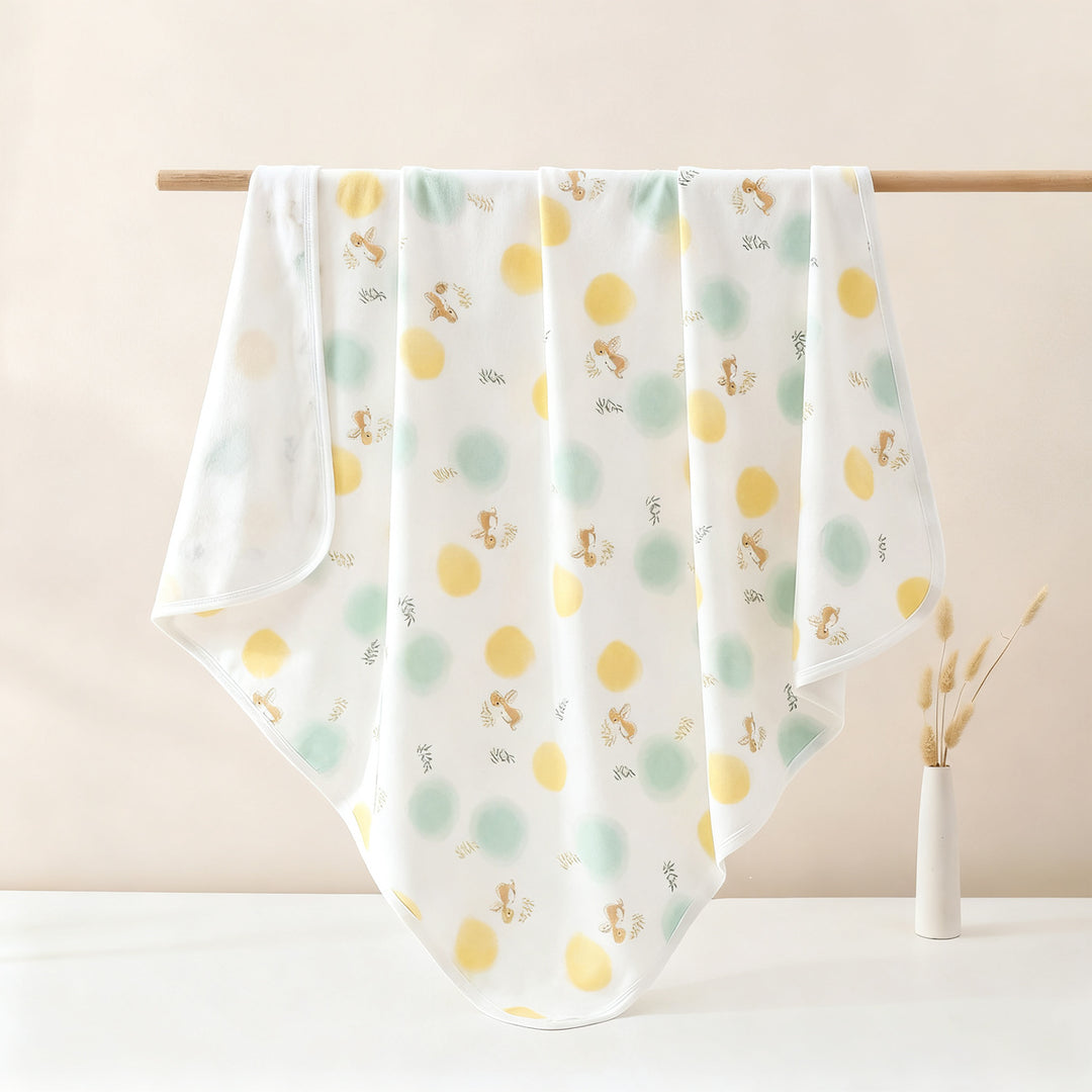 Baby changing cloth made of cotton, 90×90 cm