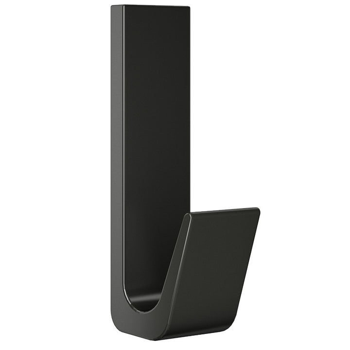 Aluminum wall hooks with adhesive surface