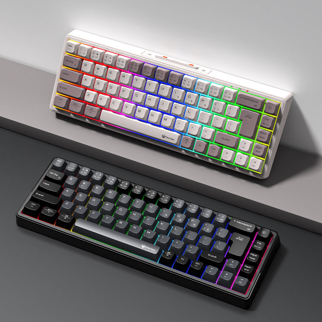 Mechanical gaming keyboard with lighting