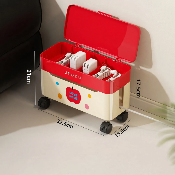 Cable organizer with wheels, model DD2626