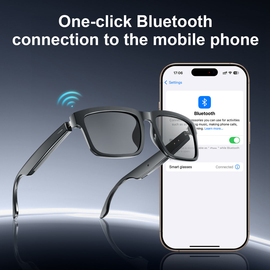 Bluetooth Sunglasses with Headphones, Model GL2