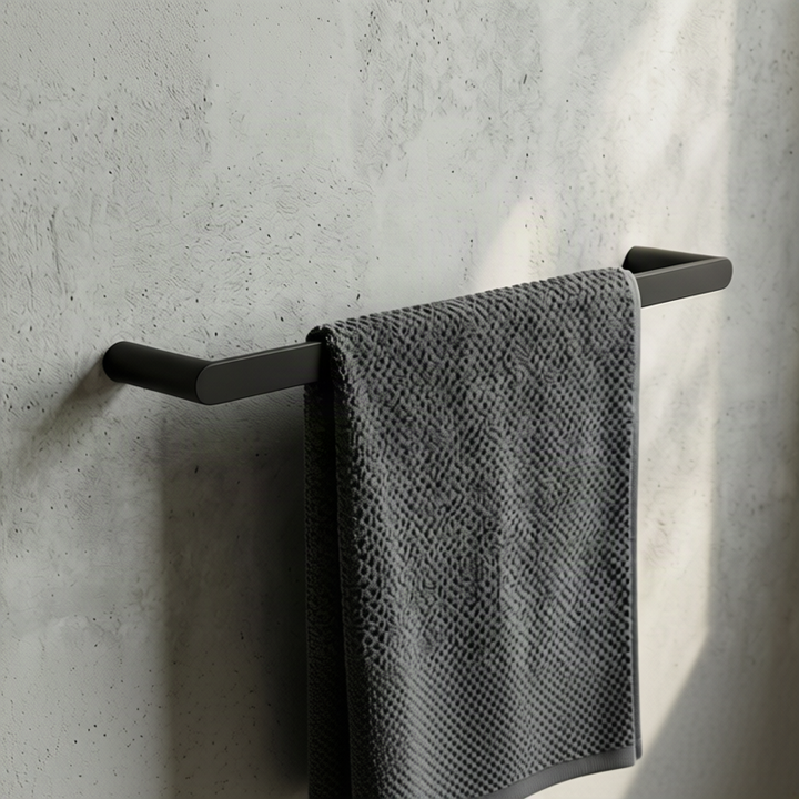 Towel holder without drilling, stainless steel, 30–80 cm
