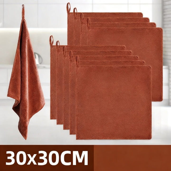 Microfiber Cleaning Cloths, 3-Piece Set, Absorbent