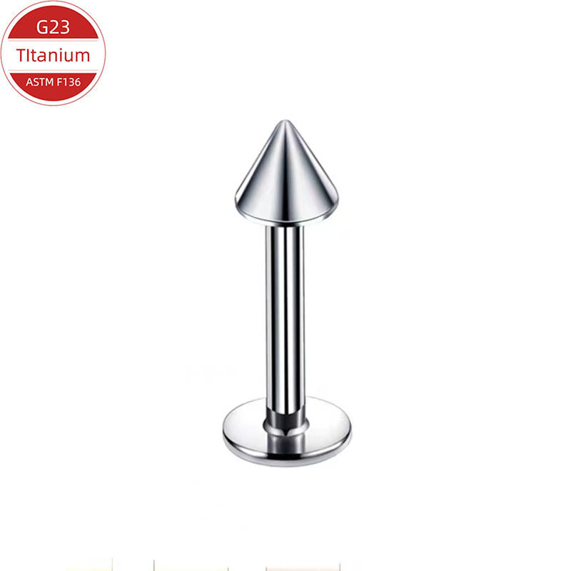 Titan Piercing bar with internal thread