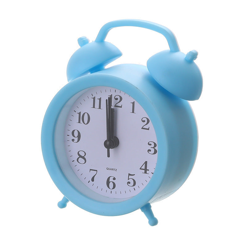 Alarm clock with hands and digital display, 4 cm thickness