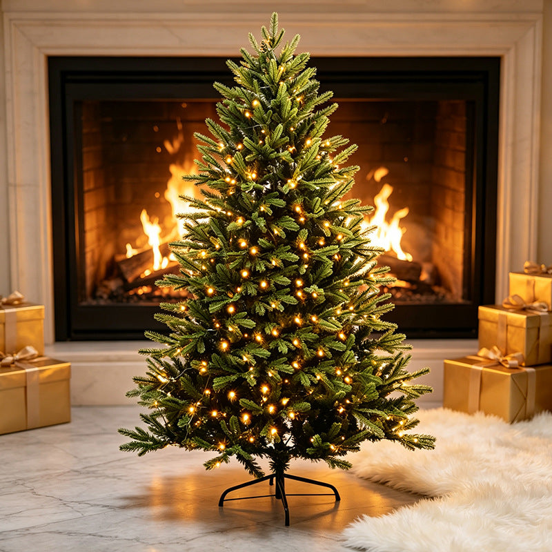 Artificial Christmas tree with LED lighting, 150–300 cm