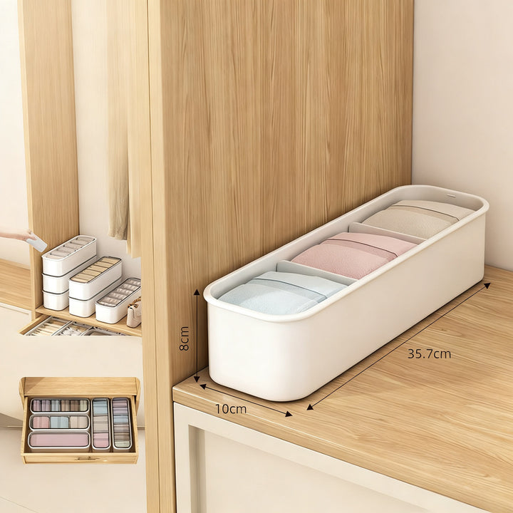Storage box for underwear and socks, PP