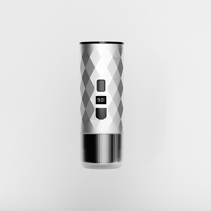 Portable capsule espresso machine with heating function
