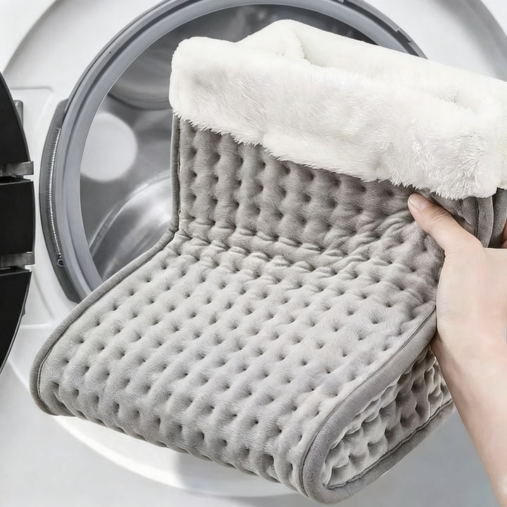 Electric foot warmer with button switch
