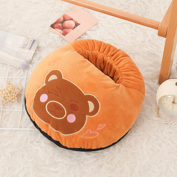 USB foot warmer with temperature control and timer