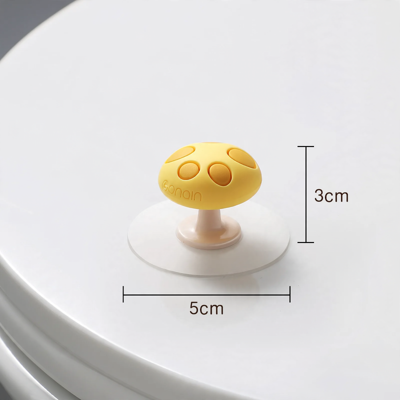 Silicone toilet seat lifter