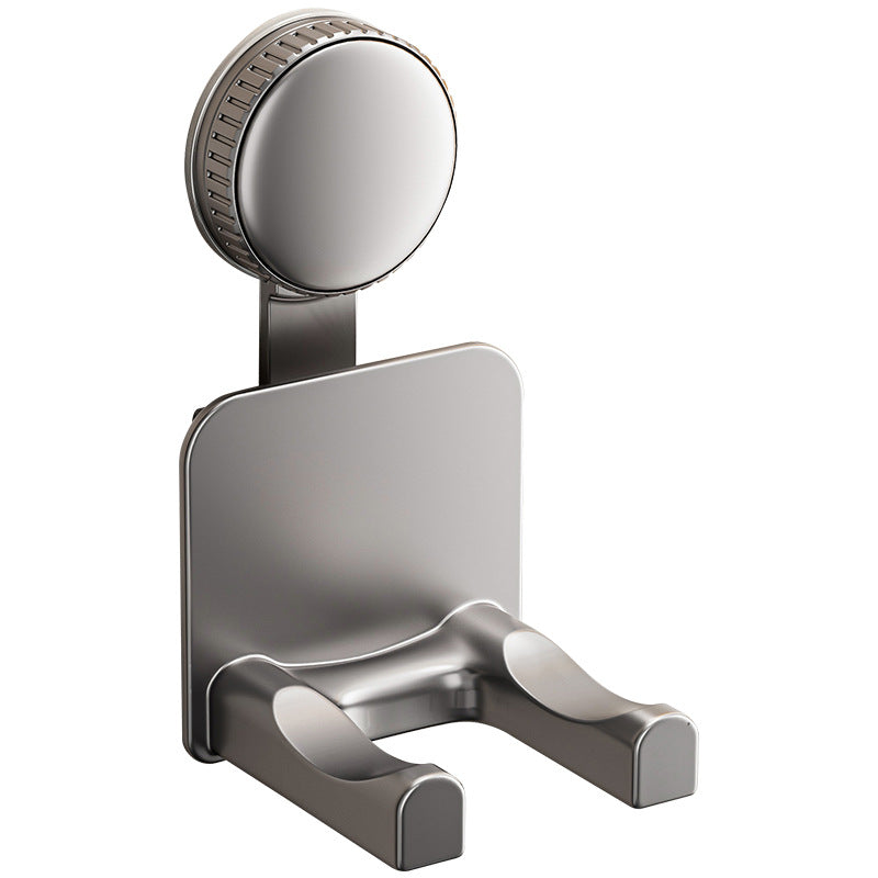 Suction cup holder for hair dryer and bathroom accessories