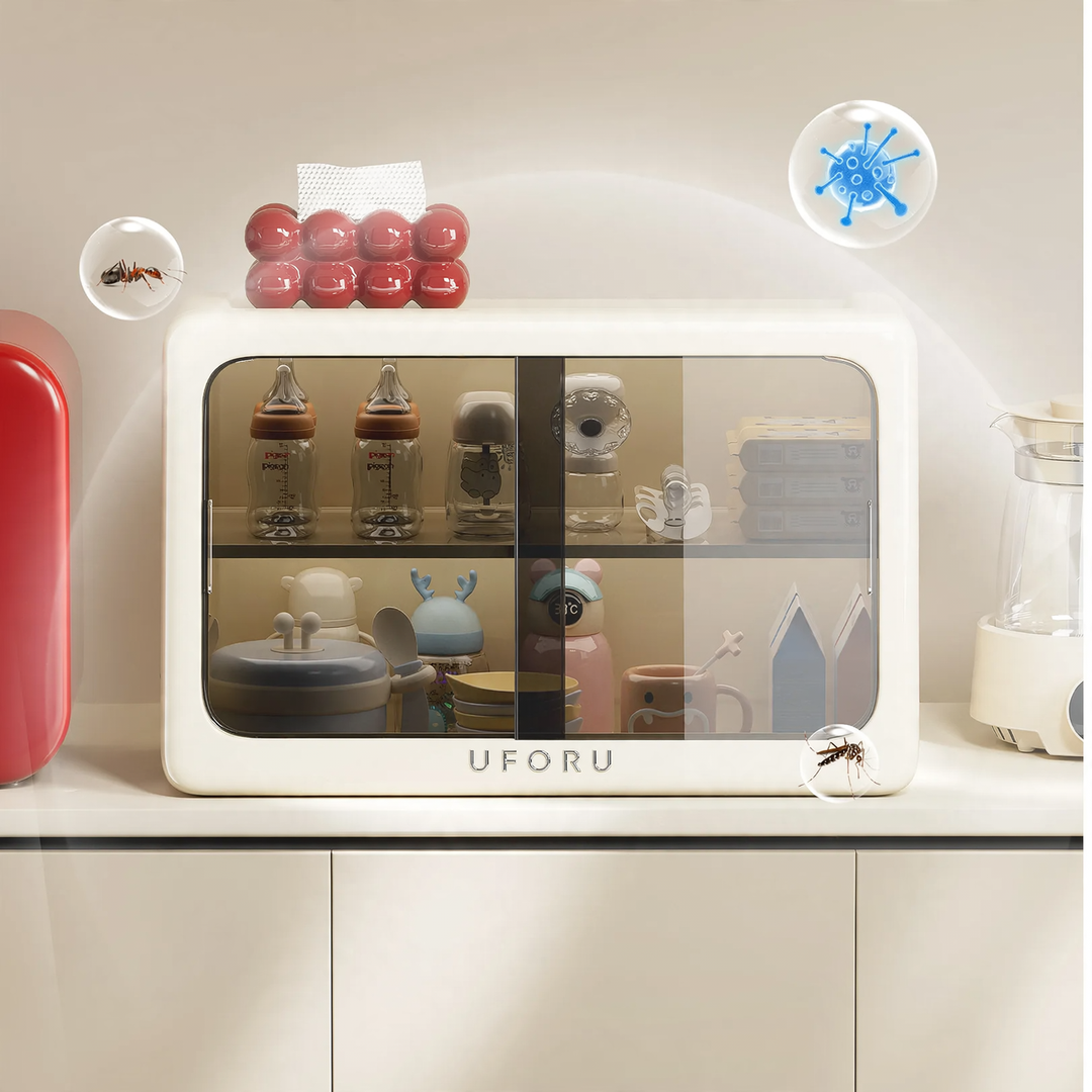 Bag display, two-tier, no drilling