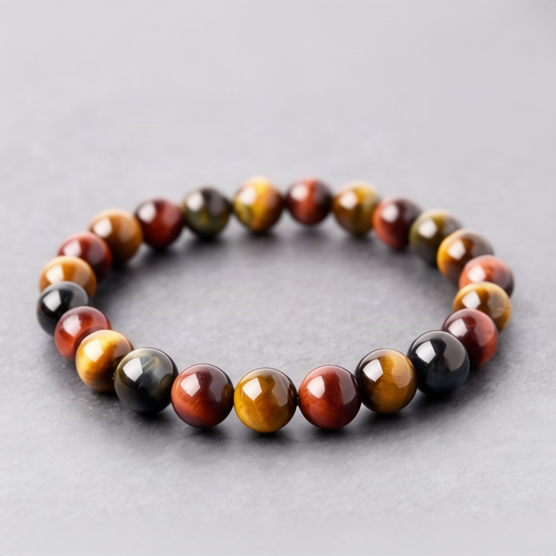 Natural stone bracelet, 8 mm beads