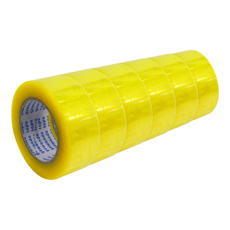 Transparent tape for packaging