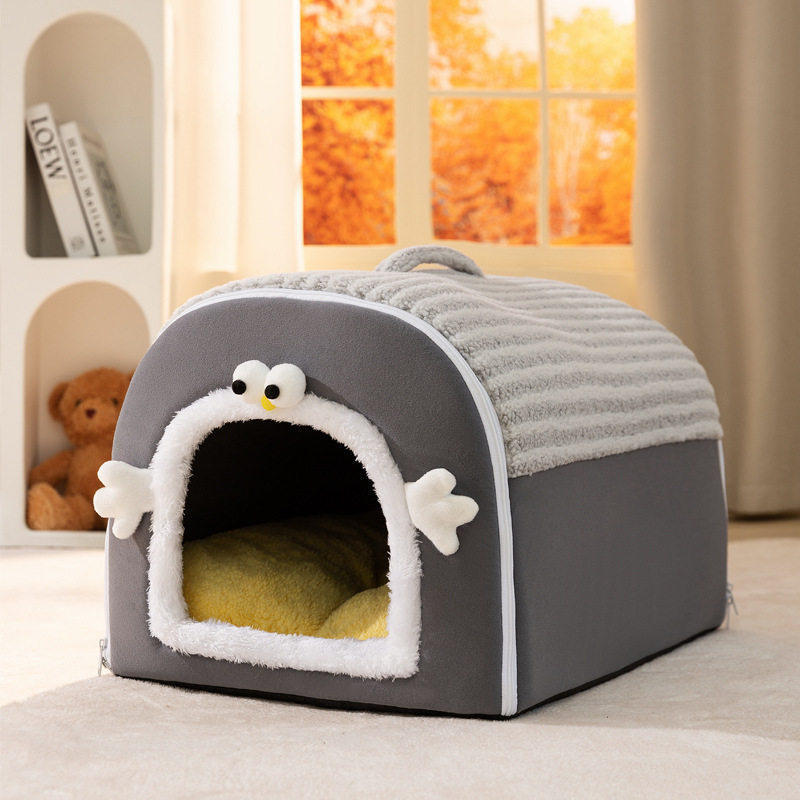 Pet bed made of PP cotton, warming, various sizes