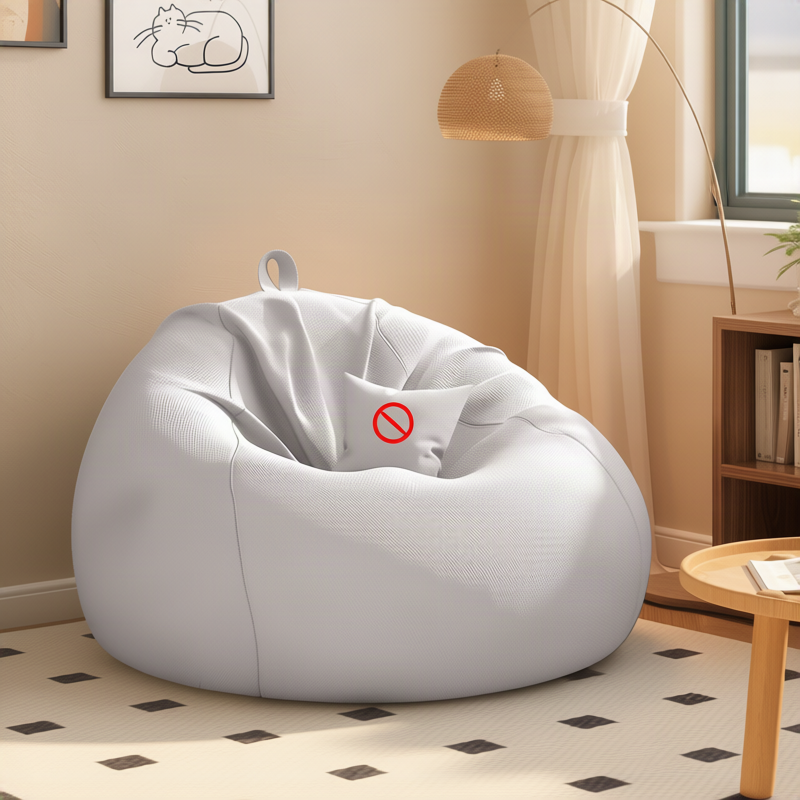 Bean bag chair for adults, with EPS filling