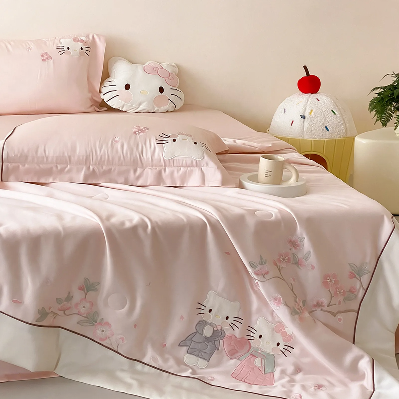 Summer blanket made of Lyocell, machine washable, 200×230 cm