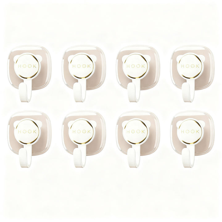 Self-adhesive wall hook, load-bearing